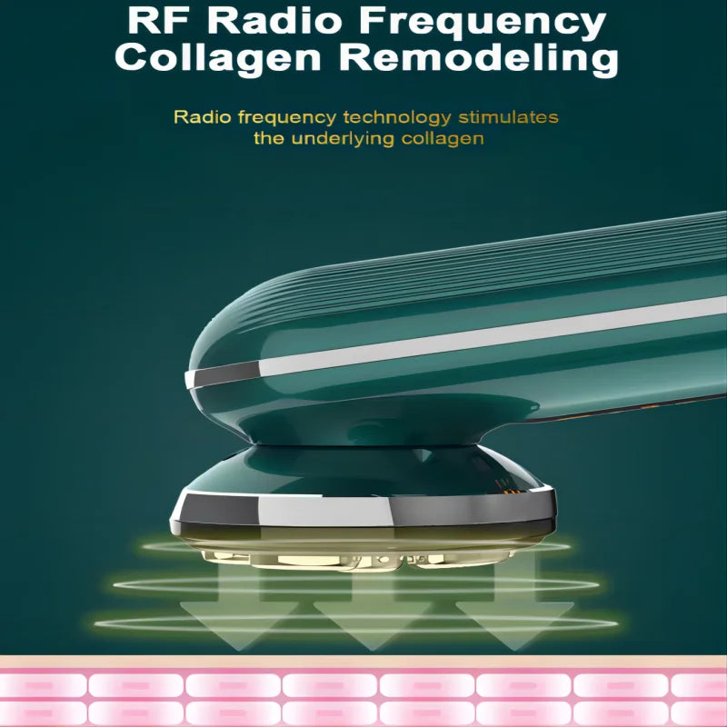 Urządzenie do liftingu twarzy, mikroprąd, terapia LED, ujędrnianie skóry