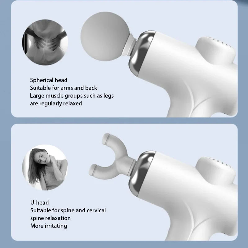 Masażer Xiaomi Mini, ręczny, głęboki masaż tkanek, różowy