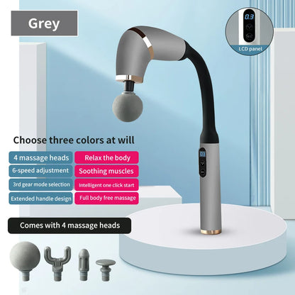 Masażer elektryczny, cichy, do pleców, nóg, relaks